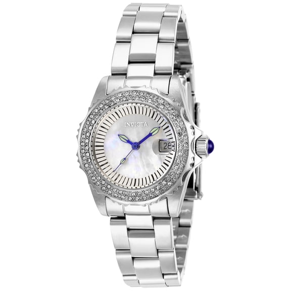 Invicta 28442 Women's Angel Mother of Pearl Dial SS Bracelet Watch