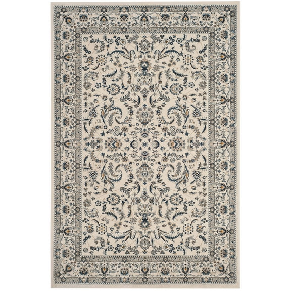 SAFAVIEH Serenity Stephen Traditional Area Rug, Ivory/Blue, 8' x 10'