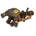 thumbnail image 1 of Three-Dimensional Relief Small And Cute Resin Elephant Decoration, Desktop Elephant Statue, For , Study Living Room, Desk Decoration Medium Size,Small Size, 1 of 8