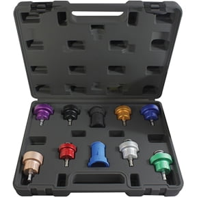 ATD Tools 3305 10 Pc. Cooling System Pressure Test Adapter Update Kit ATD-3305