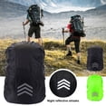 thumbnail image 2 of Iaukyu Waterproof Backpack Rain Cover with Reflective Strips Wear-Resistant UV-Proof Night Visibility Backpack Protector Cover, 2 of 6