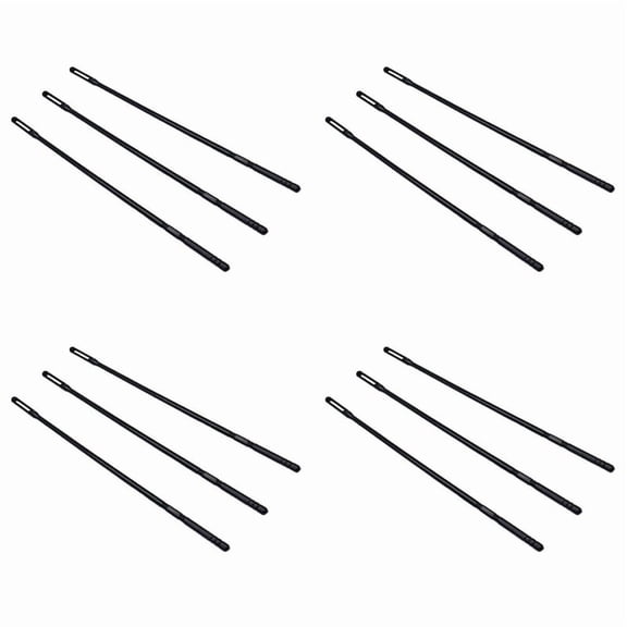 12Pcs Plastic Flute Cleaning Rod Flute Cleaning Rod Clarinet Flute Cleaning Stick