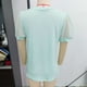 thumbnail image 2 of Camiseta de verano verde menta con escote en V, mangas cortas abullonadas y detalle de encaje, corte holgado, XXL, 2 of 3