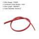 thumbnail image 2 of Cable de aluminio revestido de cobre de 17AWG, conductor eléctrico de 50FT/15M de alta conductividad 12V/24V DC LED, 2 of 6