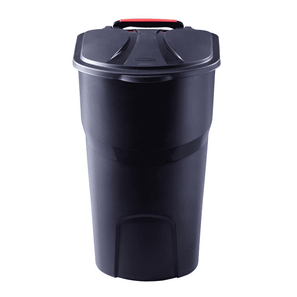 New Rubbermaid Roughneck Wheeled Trash, Rubbermaid Outdoor Garbage Can With Lid