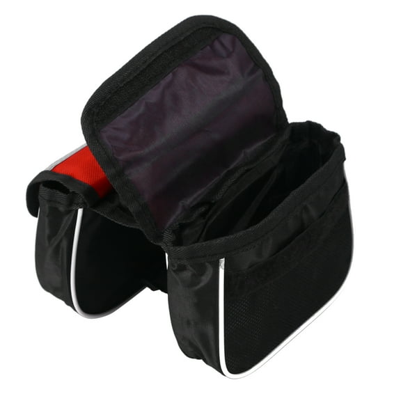 WEAVILUX Cycling Handlebar Bag Reflective Stripes Rectangular Bike Accessories 1Set