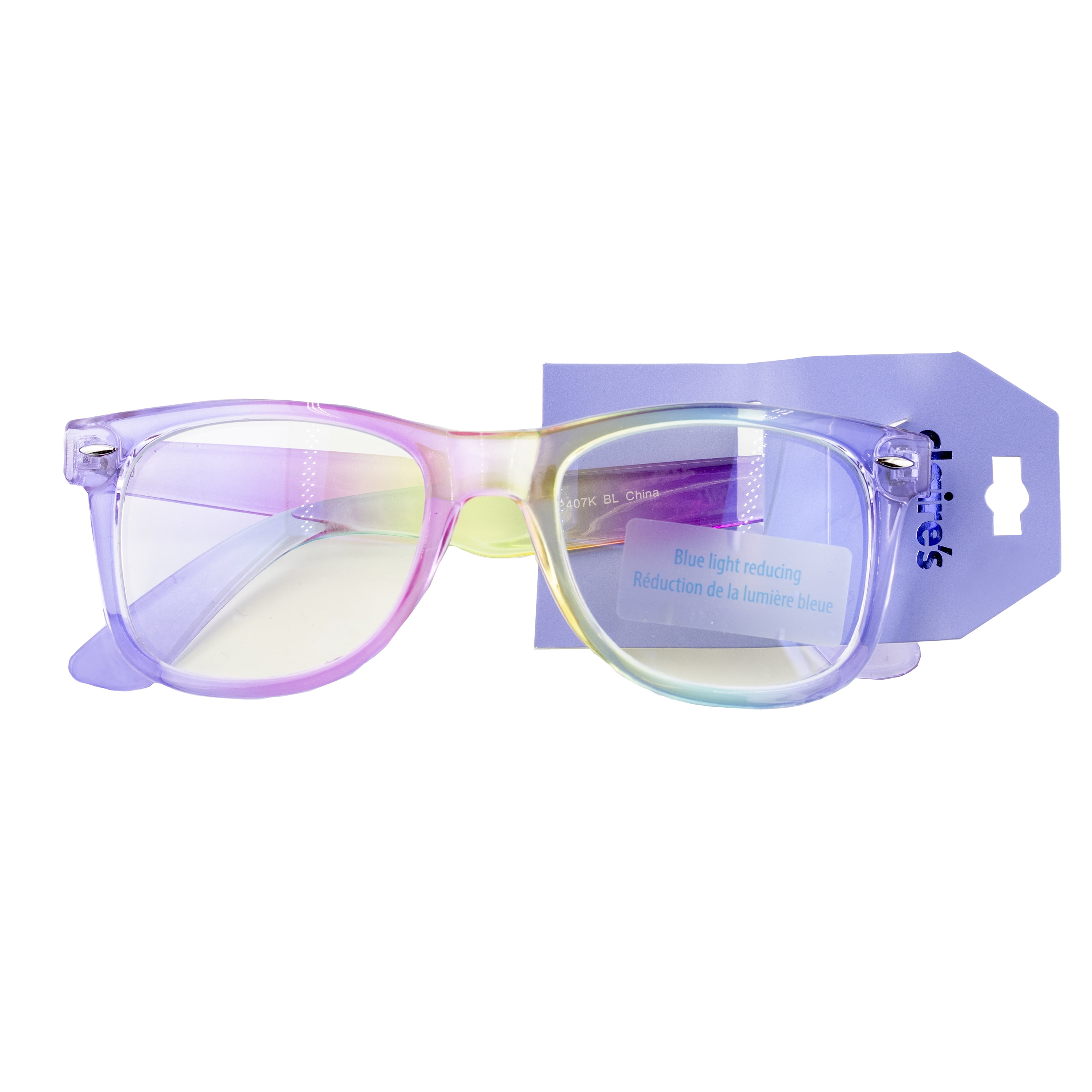 Regularmente amortiguar apetito Claire's Girls' Rainbow Ombre Frame Blue Light Blocking Glasses, 79301 - Walmart.com Regularmente amortiguar apetito Claire's Girls' Rainbow Ombre Frame Blue Light Blocking Glasses, 79301 - Walmart.com