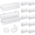 thumbnail image 1 of 130 Pack Transparent Bead Organizers and Storage - Portable Bead Organizer, 10 Large Boxes and 120 Small Boxes for Bracelet Making DIY, Jewelry, Small Parts, 1 of 7