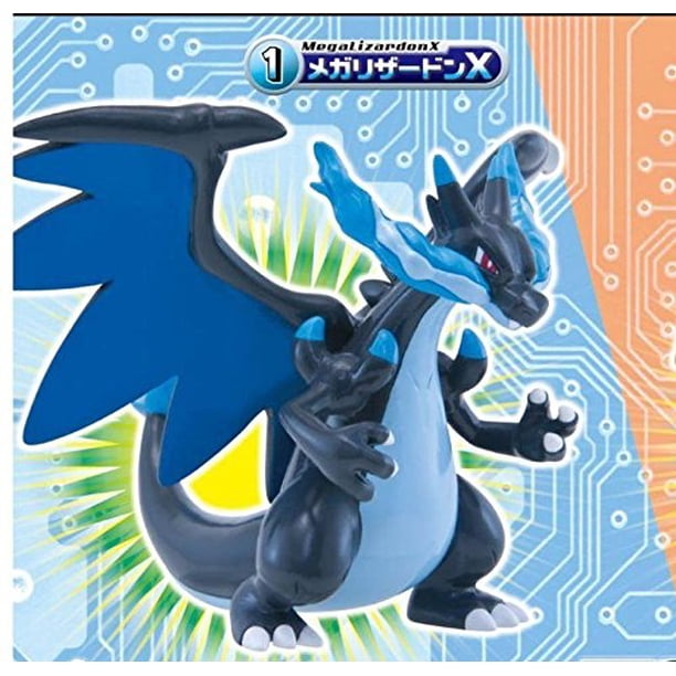Pokemon Pose Xy Mega Evolution Figure Tomy Mega Charizard X Walmart Com