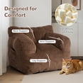 thumbnail image 7 of Foam Filled Bean Bag Chair, Plush Corduroy Lazy Sofa, 7 of 7