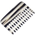 thumbnail image 1 of Giorgio G51 - Bolso de viaje pequeño de grafito, peine para desenredar el cabello, peine de bolsillo con dientes anchos para cabello grueso, rizado y ondulado. Peine desenredante para el cabello húmed, 1 of 5