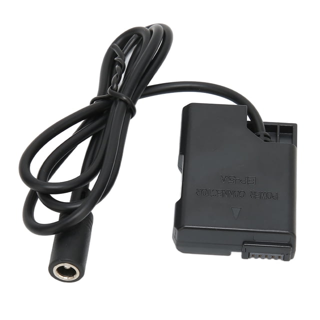 Alimentation par Batterie Factice, Coupleur DC à Décodage Complet Protection Multiple Gain de Temps pour D5200 Prise EU