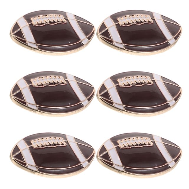 unbranded 6Ud De Rugby Multicolor Para Decorar Y Con Deportivo