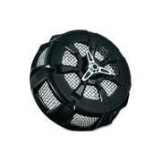 Kuryakyn Alley Cat Air Cleaner Cover, Gloss Black