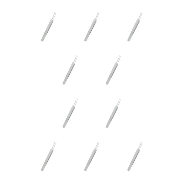 Vogacara Extractor de espinillas portátil para hombres y mujeres, reutilizable para acné, salón de casa, recogedor de espinillas, suministros Tipo 10 10Conjunto