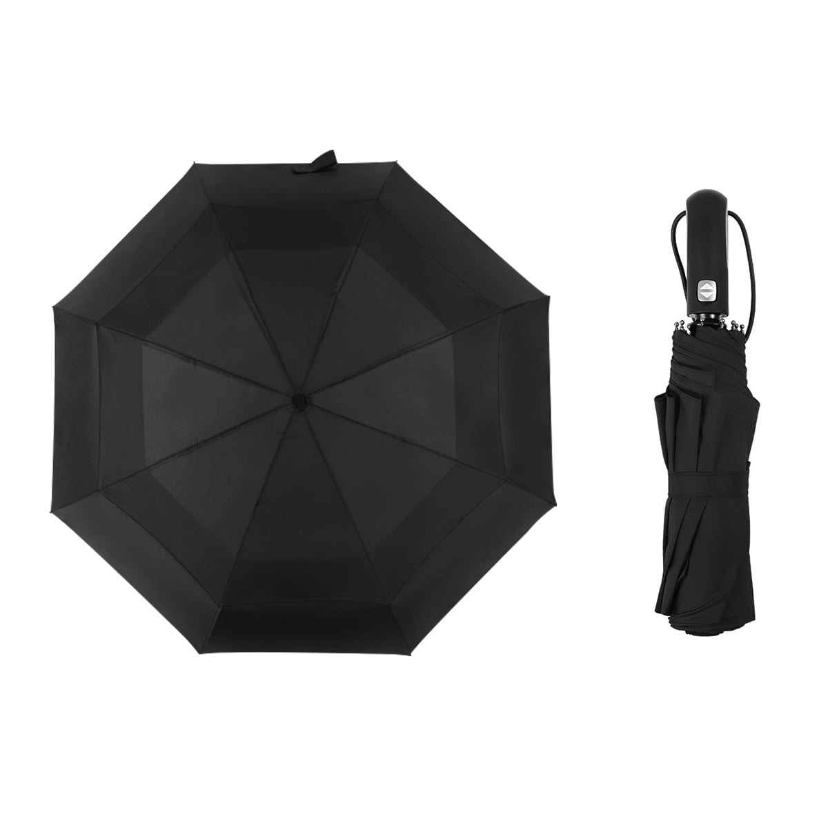 Private Jungle Windproof Travel Umbrellas for Rain - Lightweight, Strong, Compact with & Easy Auto Open/Close Button for Single Hand Use,Black Private Jungle Windproof Travel Umbrellas for Rain - Lightweight, Strong, Compact with & Easy Auto Open/Close Button for Single Hand Use,Black