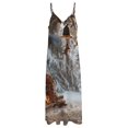 thumbnail image 4 of Christmas Snowmen Sleeveless Dress for Women Clothing Female Women's Summer Skirt, 4 of 7