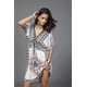 thumbnail image 3 of Moda Fashion Suave Flojo Seda V-Cuello Kimono cinturo Playa Verano Encubrimiento para Mujeres, 3 of 6