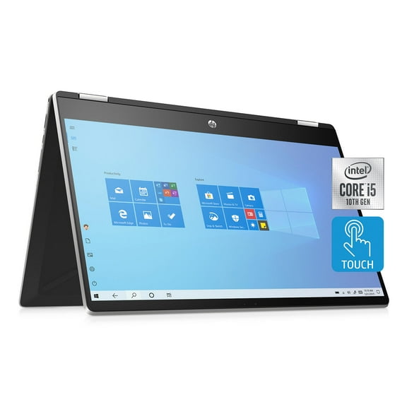 HP 15-dq1071cl HP Pavilion x360 15.6" HD Touchscreen i5-10210U 1.6GHz Intel UHD Graphics 8GB RAM 256GB SSD Win 10 Home Silver