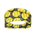 thumbnail image 3 of Diadema elástica con estampado de bolas para mujer, 1 bandana para el pelo, pañuelo para la cabeza para mujer, 3 of 3