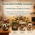 thumbnail image 2 of Clearance! Christmas Classics Patchwork Ornament DIY Kit, No-Sew Ornament Kit (Christmas Tree), 2 of 7