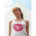 thumbnail image 2 of Super Girl Design  Tank Women -Image by Shutterstock, Female Large, 2 of 4