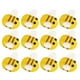 thumbnail image 1 of EeaseMX 12 abejas de fieltro de lana, pequeñas decoraciones para disfraces, accesorios de bricolaje, sombreros, abejas, manualidades, decoraciones., 1 of 7