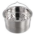 thumbnail image 3 of steamer accessory for thermomix tm6 tm5 stainless steel, 3 of 5