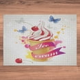 thumbnail image 5 of Ambesonne Ice Cream Jigsaw Puzzle Durable Cardboard, Cherries Colors, 1000 pcs, Multicolor, 5 of 5