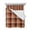 Brown, variant on Quilts Twin Size Bedding Set, Red Brown Plaid Lightweight Quilted Comforter, Modern Abstract Ombre Gingham Checkered Soft Reversible Bedspread Coverlet with Pillow Covers for All Season, 68" x 86"