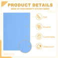 thumbnail image 3 of Uxcell Nylon Repair Patch Self-Adhesive Waterproof Fabric Repair Tape for Tents and Sleeping Bags Sky Blue, 3 of 7