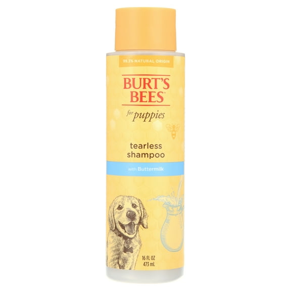Burt's Bees Natural Tearless Puppy Shampoo with Buttermilk Original Scent 16oz