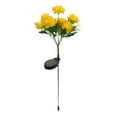 thumbnail image 2 of PRETXORVE Outdoor Solar Peony 7 Heads Simulation Waterproof Lights For Garden In Paths Yards And Terraces, 2 of 6