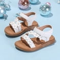 thumbnail image 2 of Duqingm Sandals Toddler Baby Girls Sandals Summer Shoes Outdoor First Walker Toddler Girls Boys Shoes Clear,12.5, 2 of 7