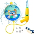 thumbnail image 4 of Pistola De Agua Mochila 600ML Redonda Diseño de PERRO, 4 of 9
