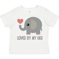thumbnail image 3 of Inktastic Loved by My Gigi Grandma Boys or Girls Toddler T-Shirt, 3 of 5