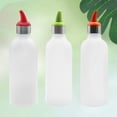 thumbnail image 6 of unbranded  3 Pcs Hot Sauce Bottles Seasoning Jar Oyster Soy Maple Syrup Container Sauces, 6 of 8