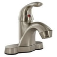 thumbnail image 2 of PF222404 Faucet 4" Deck Lav Brushed Nickel Single Handle, 2 of 2