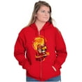 thumbnail image 3 of Street Fighter Shoryuken Ken Vintage Zip Up Hoodie Men's Women's Brisco Brands M, 3 of 5
