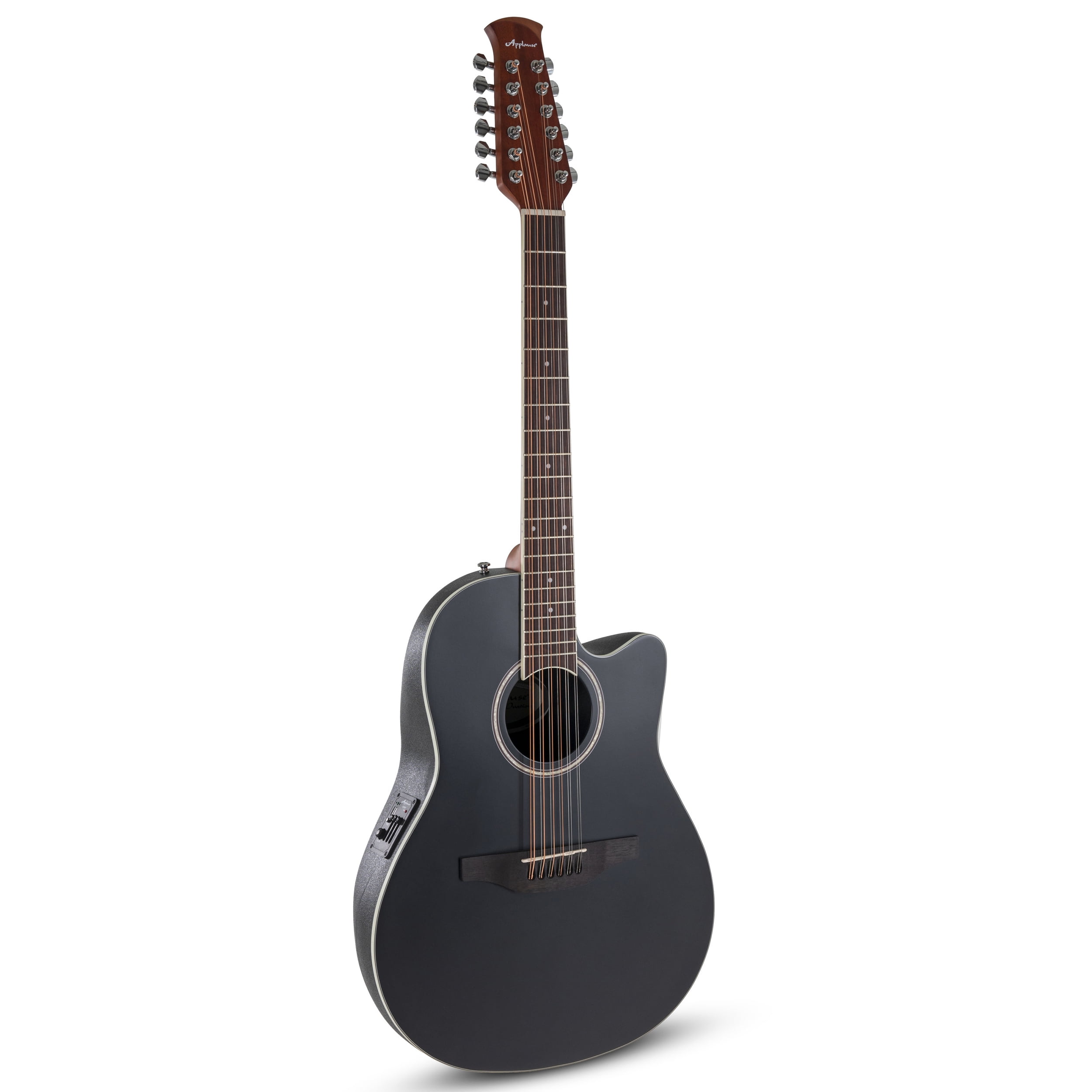ギター OVATIONApplause E-AcousticGuitar AB24-5S Applause E-Acoustic Guitar AB24-5S, Black Satin | .AP521.104
