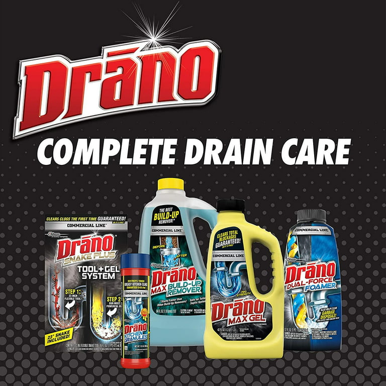 Drano Max Gel 128-fl oz Drain Cleaner in the Drain Cleaners