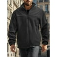 thumbnail image 6 of Alivor Men's Fleece Lined Woolen Zippered Long-Sleeved Padded Collar Winter Pullover S-3XL, 6 of 6