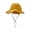 Earthy Yellow, variant on LNZGNM Summer Breathable Baby Sun Hat with Chin Strap Fashion Yarn Hat for Outdoor, Blue