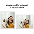 thumbnail image 4 of shiyou-16x20 Poster Frame in White - Thin Border Photo Frame with Polished Plexiglass - Wall Picture Frame with Hanging Hardware Included for Horizontal or Vertical Display Format, 4 of 4
