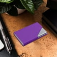 thumbnail image 3 of Porte-cartes en Acier Inoxydable PU Aluminium, 3 of 5
