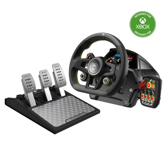 Remis à Neuf Turtle Beach TBS-0726-05 VelocityOne Système de Roue de Course et de Pédale pour Xbox Series TP, Windows, Noir