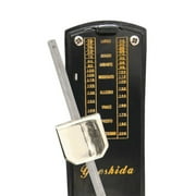 Black Quality Super Mini Guitar Mechanical Metronome 11cm Height Mobile Metronome New^