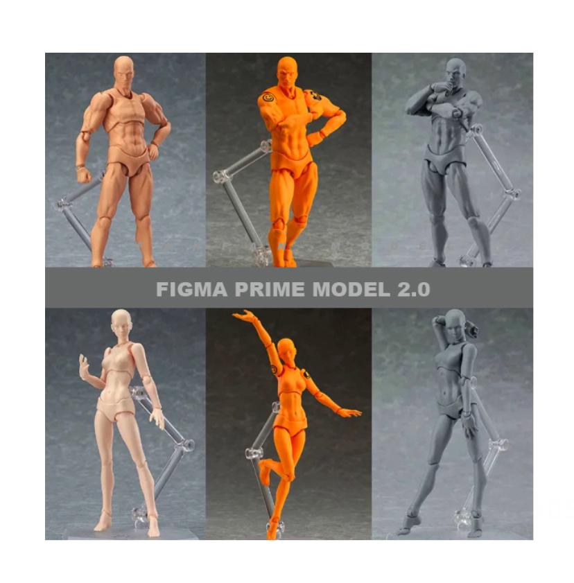Buy Action Figure Model Our Male Female Action Figure Set with ...