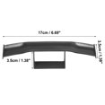 thumbnail image 4 of 2pcs Universal Auto Car for Mini Spoiler Wing Decoration ABS Black 6.69"x1.38"x1.38", 4 of 6