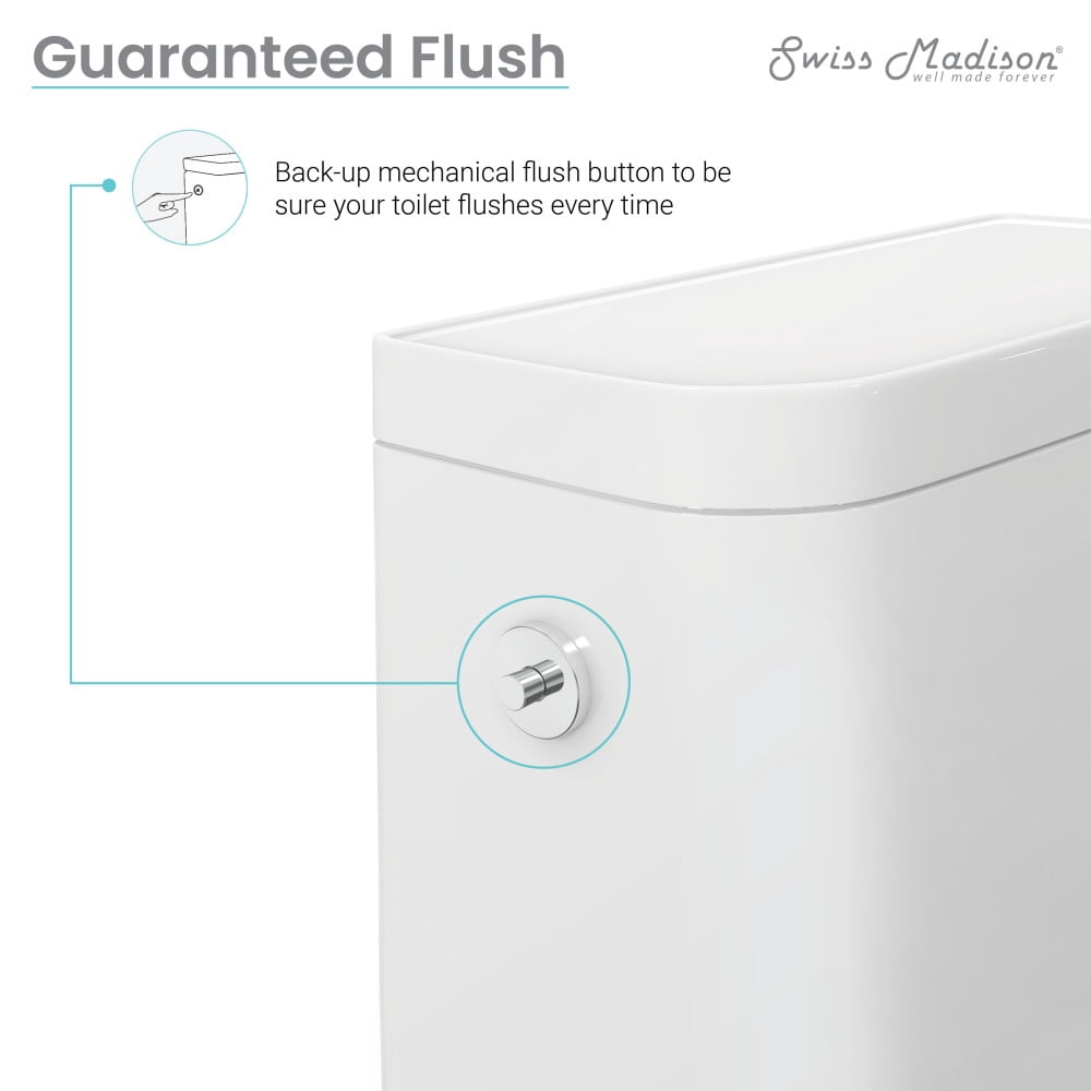 Monaco One-Piece Elongated Toilet Dual-Flush 1.1/1.6 gpf, Touchless